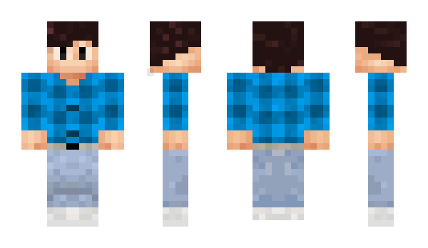 Minecraft skin BlueZeroHD