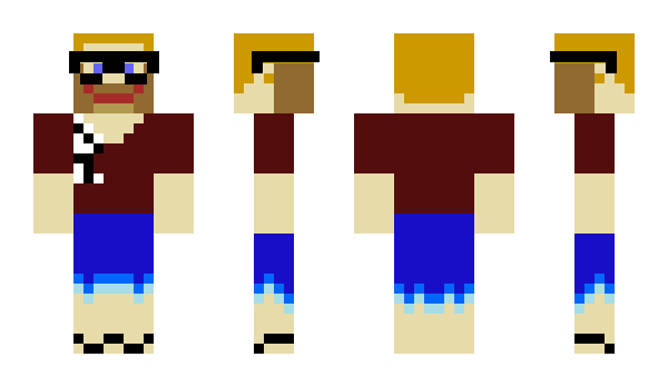 Minecraft skin Paob