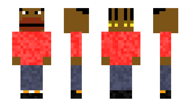 Minecraft skin KingHuy