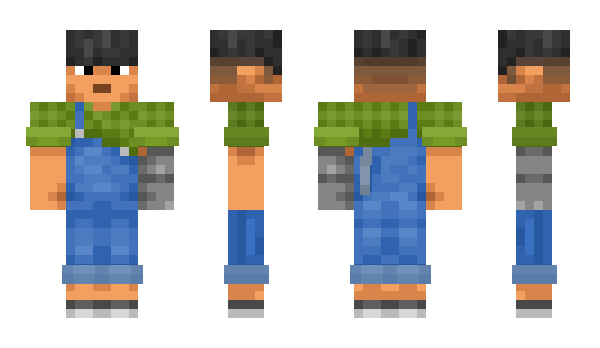 Minecraft skin CamoGreen