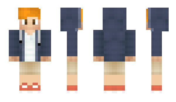 Minecraft skin Qahz