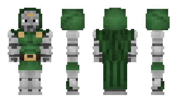 Minecraft skin MrCommand