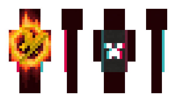 Minecraft скин по нику Pyro_Insomnia