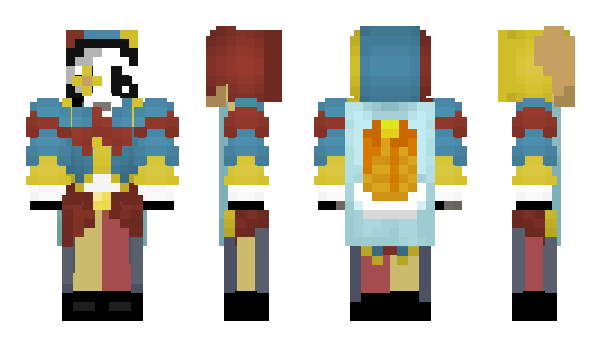 Minecraft скин по нику JesterzPierce
