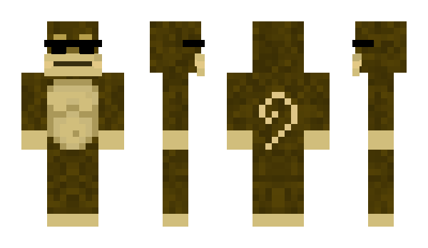 Minecraft skin MonkeyKen_