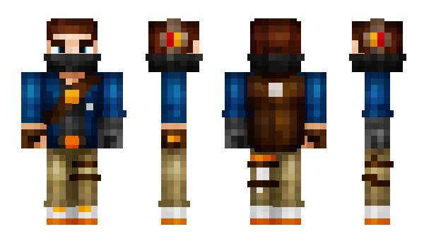 Minecraft skin DRCU