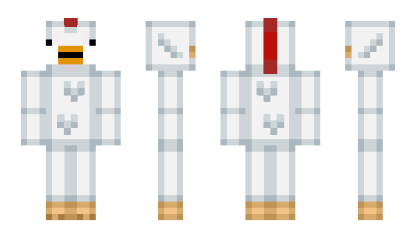 Minecraft skin therooster