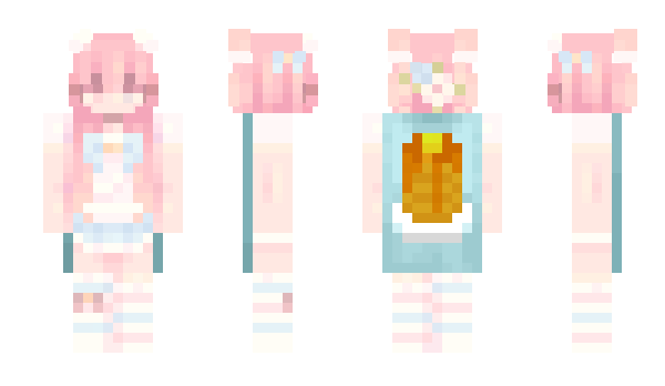 Minecraft skin RoseDianthus