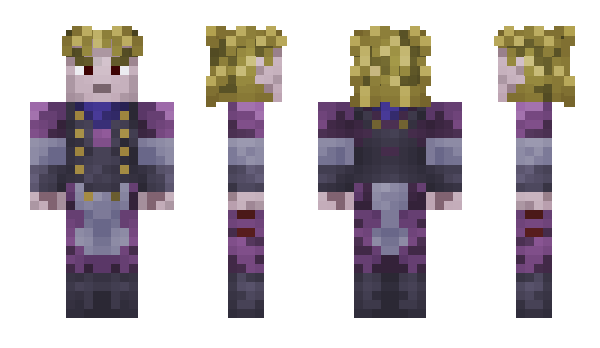 Minecraft skin Platinum_Star