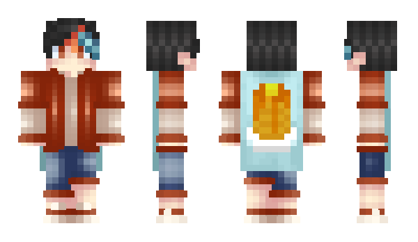 Minecraft skin TTaHDyC