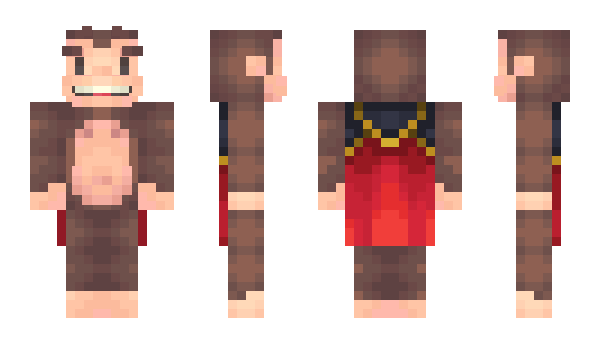 Minecraft skin HitMonkey