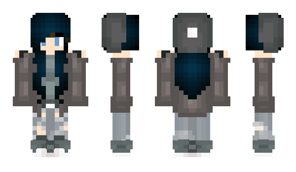 Minecraft skin BlueHal