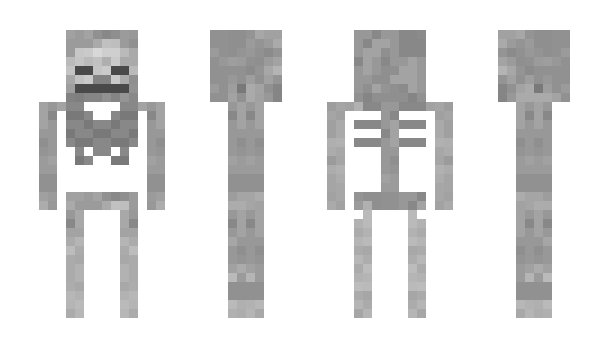 Minecraft skin skelabone