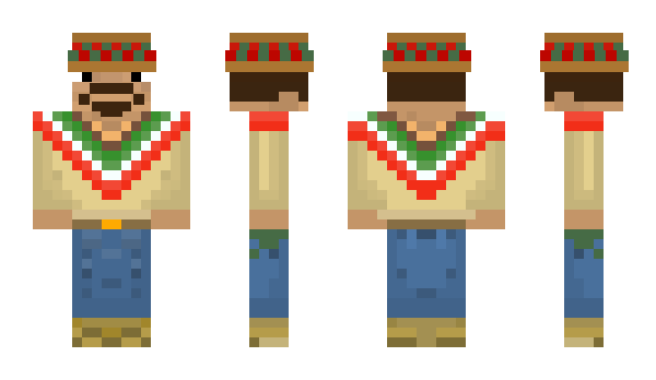 Minecraft skin orerbmoS