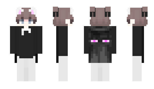 Minecraft skin FluffyPawsOwO