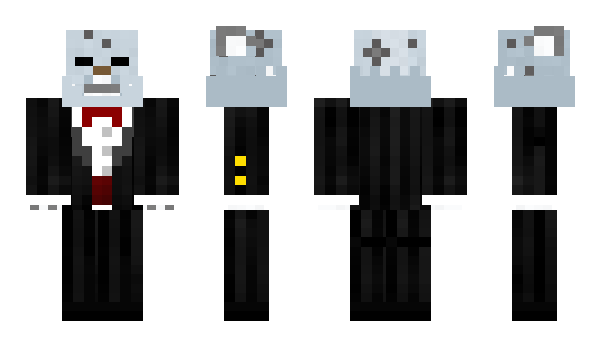 Minecraft skin Snowleopard