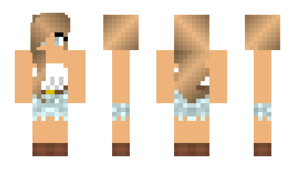 Minecraft skin hjert8