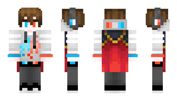 Minecraft skin Kong_BaiShu