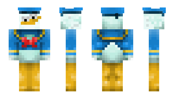 Minecraft скін по ніку DolantheDuck