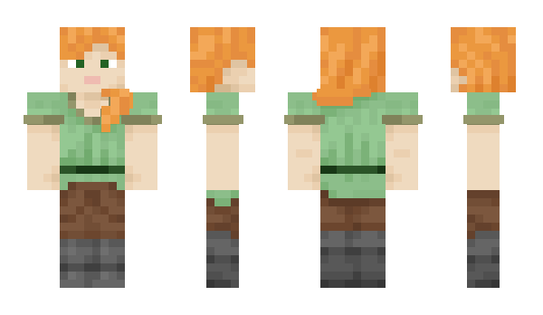 Kenjaku - Minecraft skin (64x64, Steve)