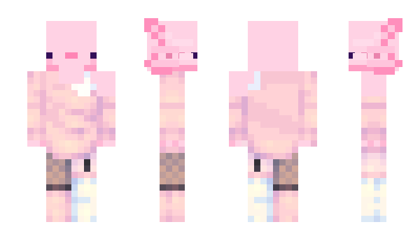 Minecraft скин по нику RokiFanGirl