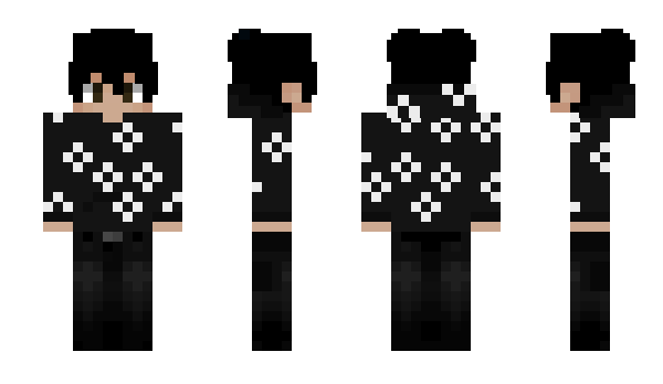 Minecraft skin Fireinthedark