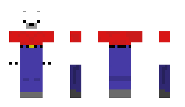 Minecraft skin BerkinPVP