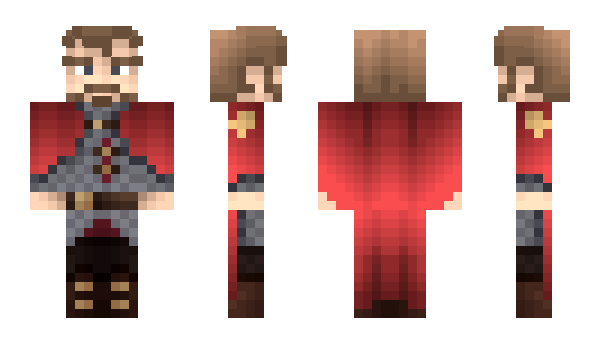 Minecraft skin Mikaiser