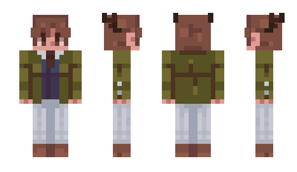 Minecraft skin Fenron