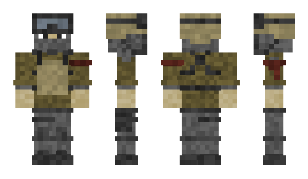 Minecraft skin MrTac