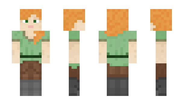 Minecraft skin MStrong