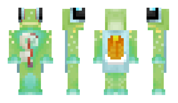 Minecraft skin frogpebbles