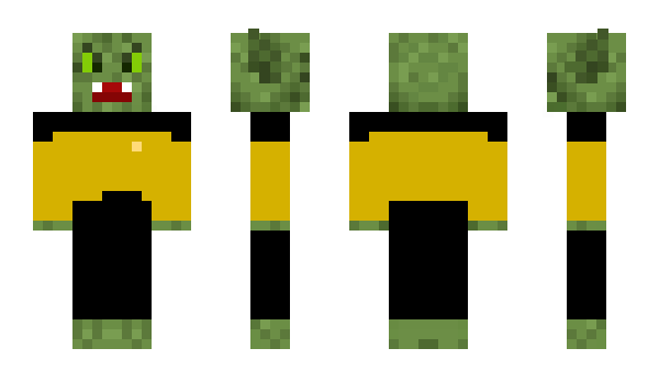 Minecraft skin ToadmanLS3