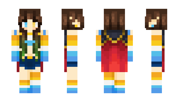Minecraft skin AshThePuppeteer