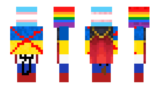 Minecraft skin Klamanten