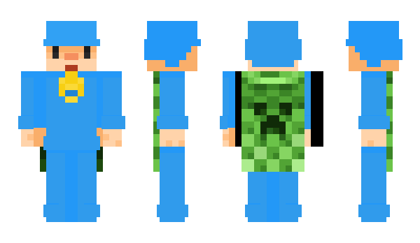 Minecraft скин по нику POCOYOMODE