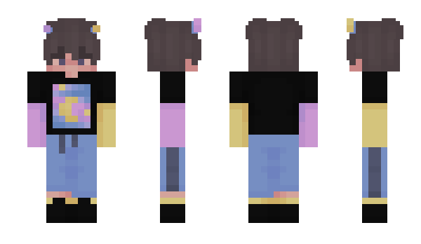 Minecraft skin Xba_mp4