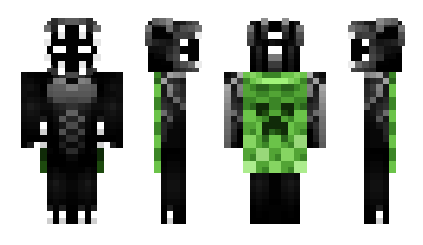 Minecraft skin ZedNegro