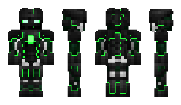 Minecraft skin NeonLP