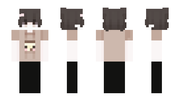 Minecraft skin Xiabanxia