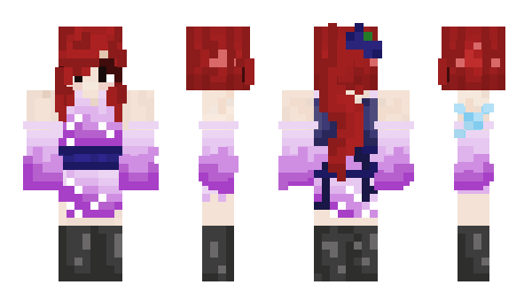 Minecraft skin oErza