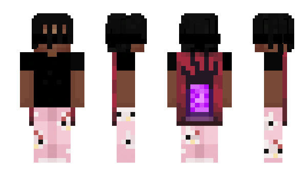 Minecraft skin 1hstn