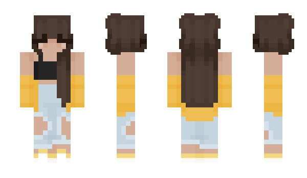 Minecraft skin ___Pe