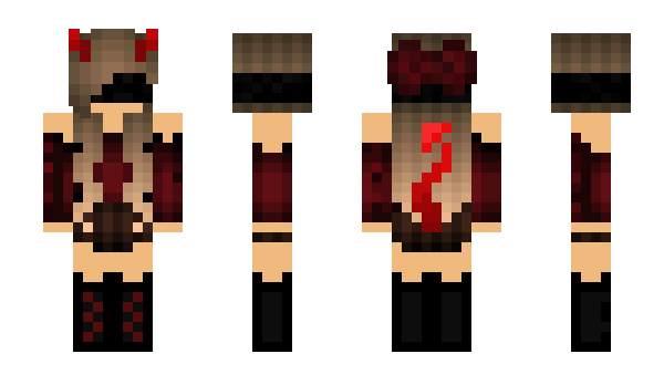 Minecraft skin Mikkery