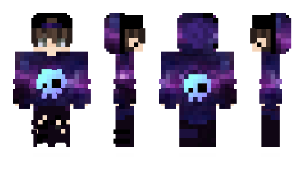 Minecraft skin ZerosGhost