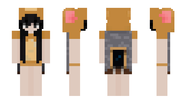 Minecraft skin suivie