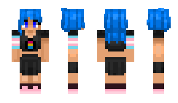 Minecraft skin LGBTIQ