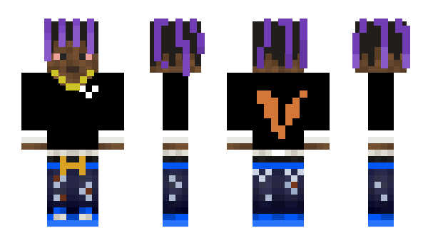 Minecraft skin LilUzii