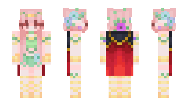 Minecraft skin MollyDec