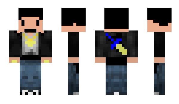 Minecraft skin DarkMasterITB